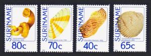 Suriname Sea Shells 4v SG#1169-1172