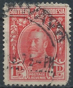 Southern Rhodesia 1931 - 1d George V - SG16 used