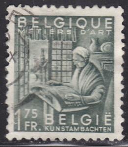 Belgium 378 Industrial Arts 1948