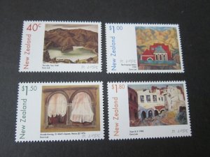 New Zealand 1999 Sc 1597-00 NZ Art - Doris Lusk (4) set MNH