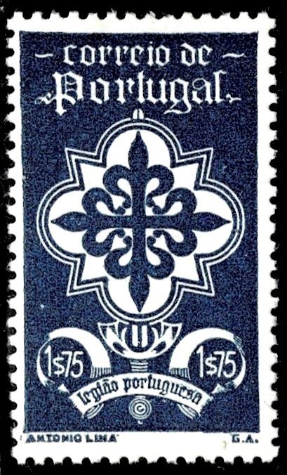 Portugal 586 - MH - corner crease