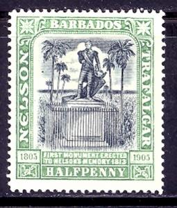 Barbados 103 mint hinged SCV $ 12.00 (RS)