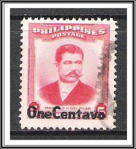 Philippines #647 Manuel Quezon Used