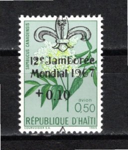 Haiti 1967 MNH CB55 OVERPRINT SHIFT