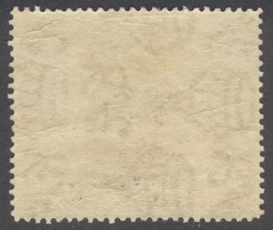 Zanzibar 1921 20r Black & Green Dhow Wmk Script Scott 176 SG 296 MVLH Cat $400