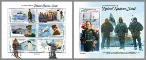 GUINEA REP. 2023 MNH 155th anniversary of Robert Falcon Scott SET #418ba