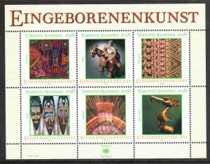 326 United Nations Vienna 2003 Indigenous Art MNH