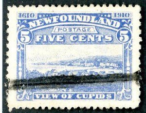 Newfoundland, Scott #91, Used