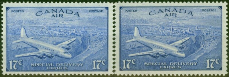 Canada 1946 Air Set of 2 SGS16-S17 Fine VLMM