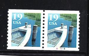 2529B, P# A5555, PAIR, MINT NH