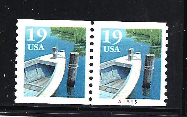 2529B, P# A5555, PAIR, MINT NH