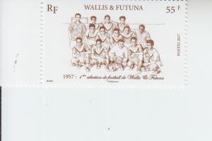 2017 Wallis & Futuna First Soccer Team  (Scott 788) MNH