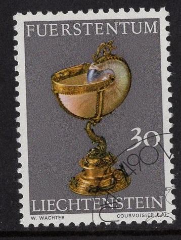 Liechtenstein   #530  1973   cancelled  drinking vessels  30rp