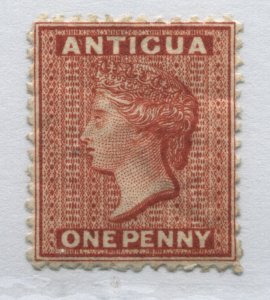 Antigua QV 1872 1d mint o.g. hinged
