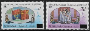 Tristan da Cunha Scott #'s 220 - 221 MNH