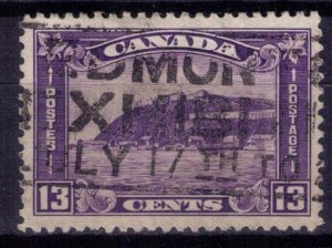 CANADA Sc 201 Used 13c Very Fine