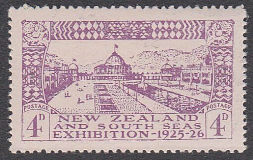 NEW ZEALAND 1925 Dunedin Exhibition 4d fine mint - lightly hinged..........57216