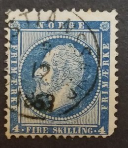 NORWAY Scott 4 Used Stamp T4678