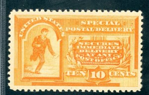 E3 Mint, extra fine, OG, NEVER HINGED with PF Certificate