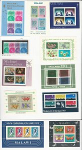 Malawi, Postage Stamp, #18//141a Mint NH, Butterfly, Christmas, JFZ