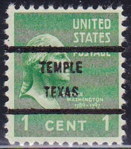 Precancel - Temple. TX PSS 804-71 - Bureau Issue