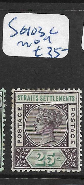 MALAYA STRAITS SETTLEMENTS  (P0206B)  QV  25C   SG 103C   MOG