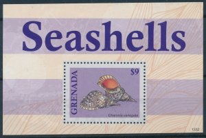 [109074] Grenada 2013 Marine life seashells Souvenir Sheet MNH