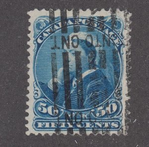 CANADA #47 USED SMALL QUEEN