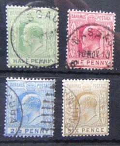 Bahamas 1906 - 1911 set to 6d Used