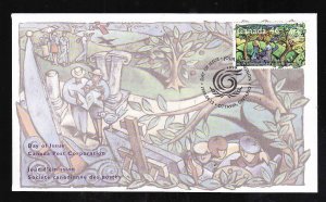 Canada-Sc#1785-stamp on  FDC-Year of Older Persons-1999-