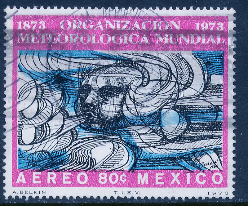 MEXICO C415 Centenary of Int Meteorological Org. Used. (283)