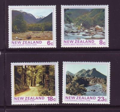 New Zealand Sc 577-0 1975 Forest Parks stamps NH