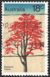 Australia SC#677 18¢ Illawarra Flame Tree (1978) Used