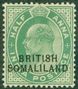 SOMALILAND PROTECTORATE 21 MH BIN $2.00