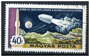 Hungary 1969 - Scott C287 - 40f, Moon landing 