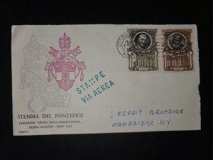 Vatican Cover Bundle FDC's & Others W/ Cachet (6)