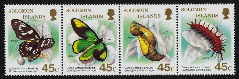 Solomon Islands 606 MNH Butterfly