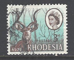 Rhodesia Sc # 225 used (RS)