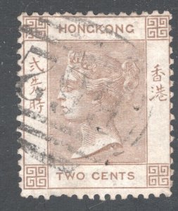 HONG KONG  #8  Used,  F  CV $10 ... ..  2730007