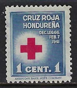 Honduras RA1 VFU RED CROSSZ7331-4