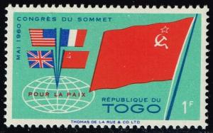 Togo #383 Flag of U.S.S.R.; Unused (0.35)