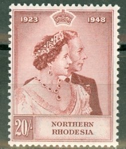 AB: Northern Rhodesia 49 mint CV $100