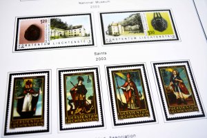 COLOR PRINTED LIECHTENSTEIN 1912-2010 STAMP ALBUM PAGES (166 illustrated pages)