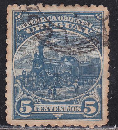 Uruguay 114 Locomotive Train 1899