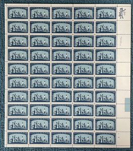 Scott #2153, 20c Social Security 50th Anniversary, Mint sheet of 50, MNH