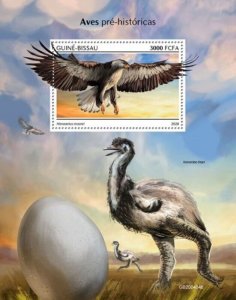 Guinea-Bissau - 2020 Prehistoric Birds - Stamp Souvenir Sheet - GB200404b