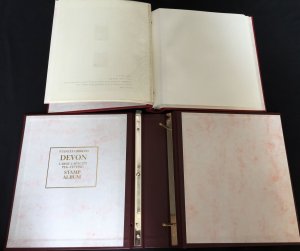 Exeter Devon Two Ring Binders x 11+Some Pages.(9kg)K35