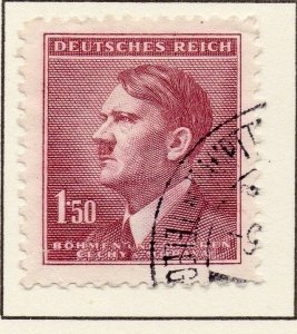 Germany Czechoslovakia 1942 Early Issue Fine Used 1.50k. 116630