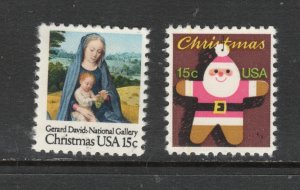 Scott # 1799-1800  unused   OG MNH  single