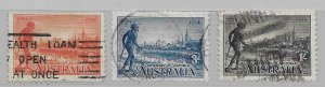 Australia 142-44 Yarra Yarra Tribesman set Used perf 10 1/2